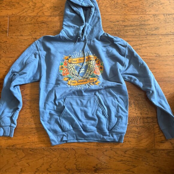 Blue hoodie - Picture 1 of 2